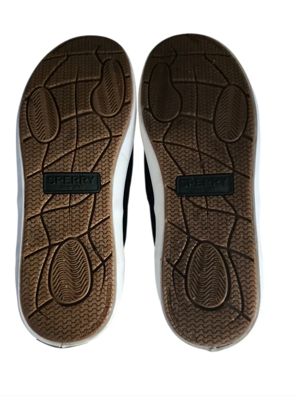 Preowned Sperrys Mens Flex Deck CVO Mesh Shoes